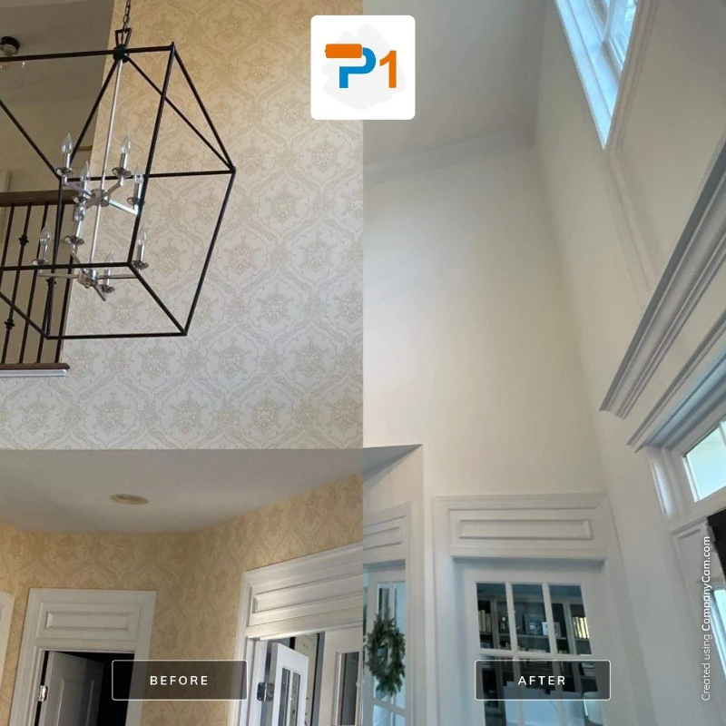 Interior Paint Before After